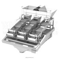 3-lane flow weigher
